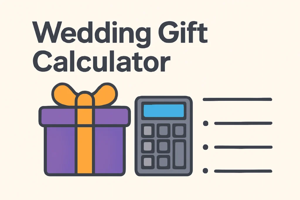 Wedding Gift Calculator