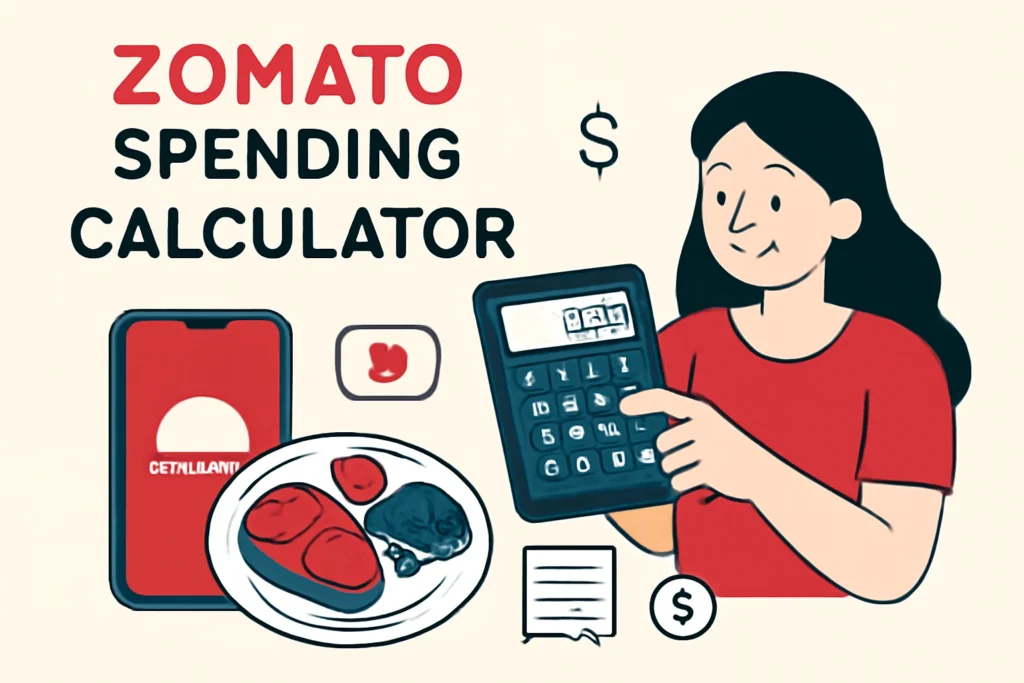 Zomato Spending Calculator